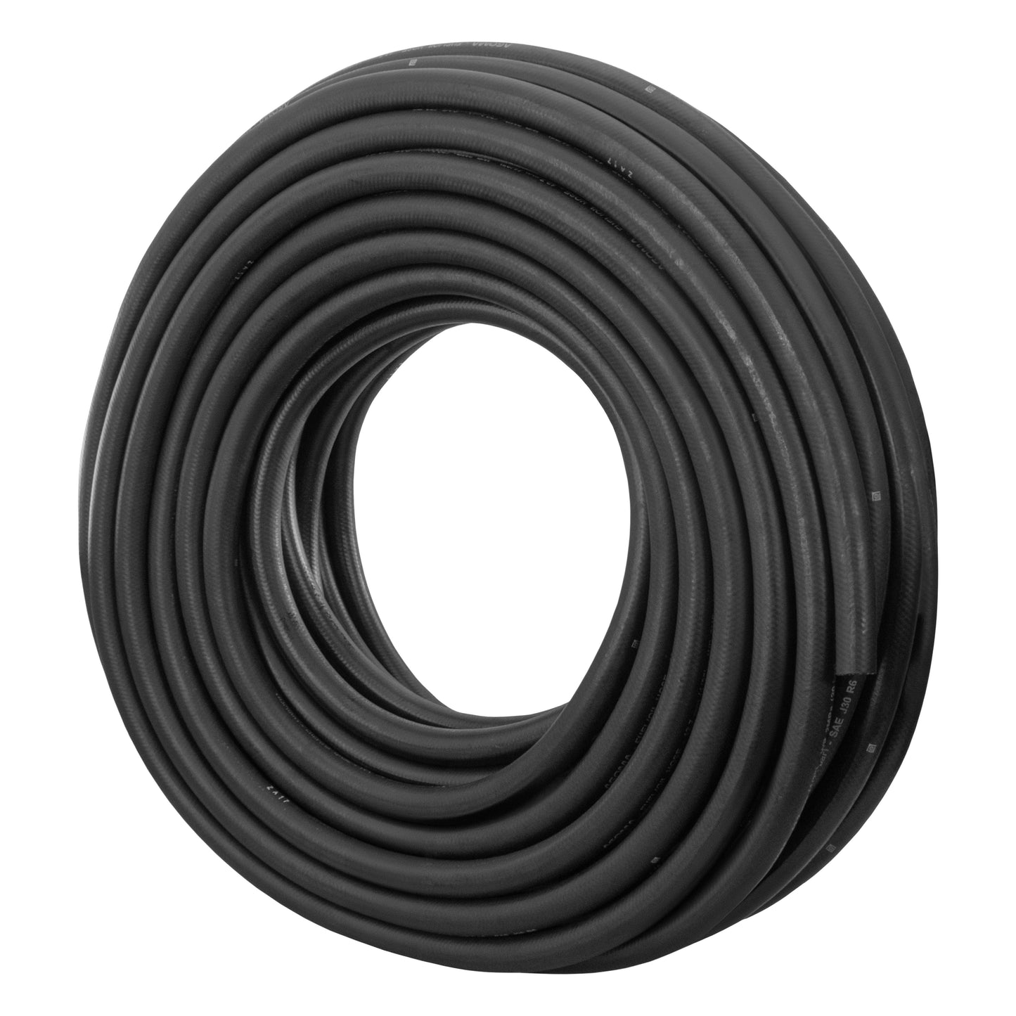 Rubber 12.7mm Braided Fuel, Oil Hose SAE J30 R6
