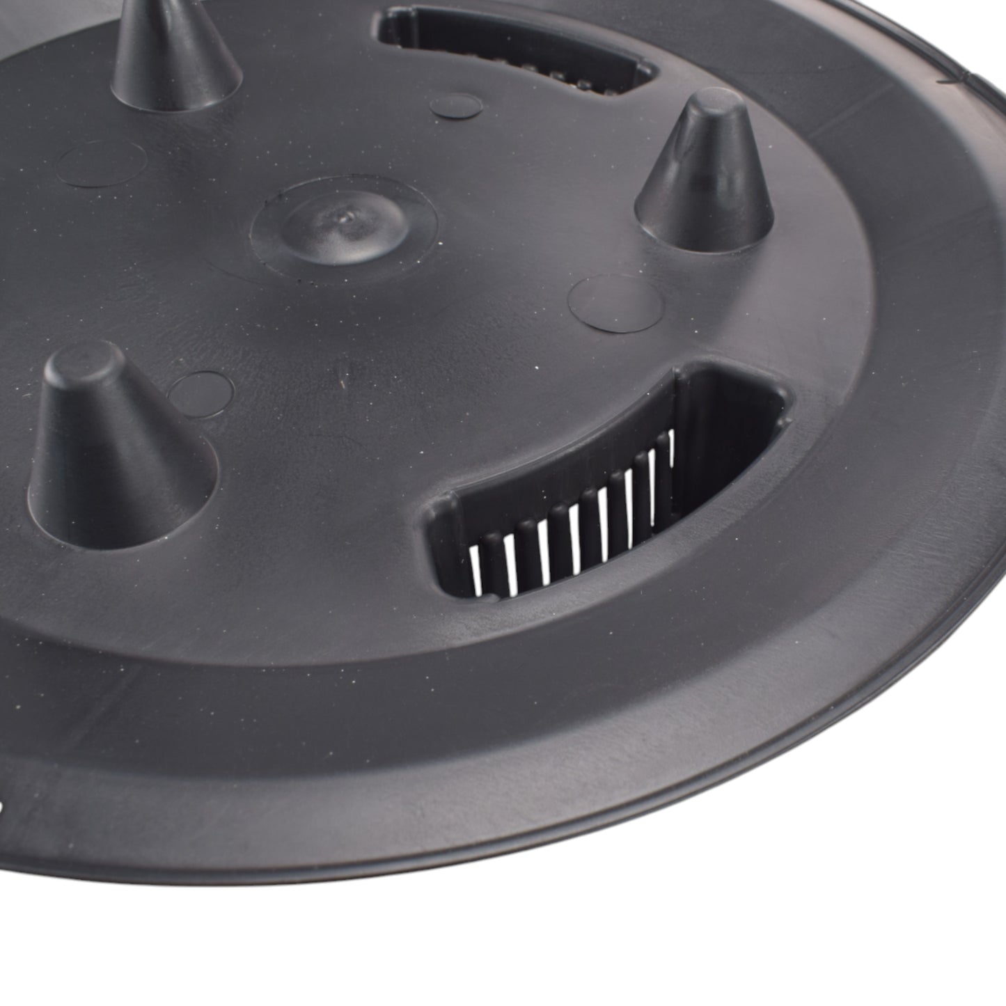 Roma Bowl Pot with Legs, Insert and Hole with Plug 240mm White