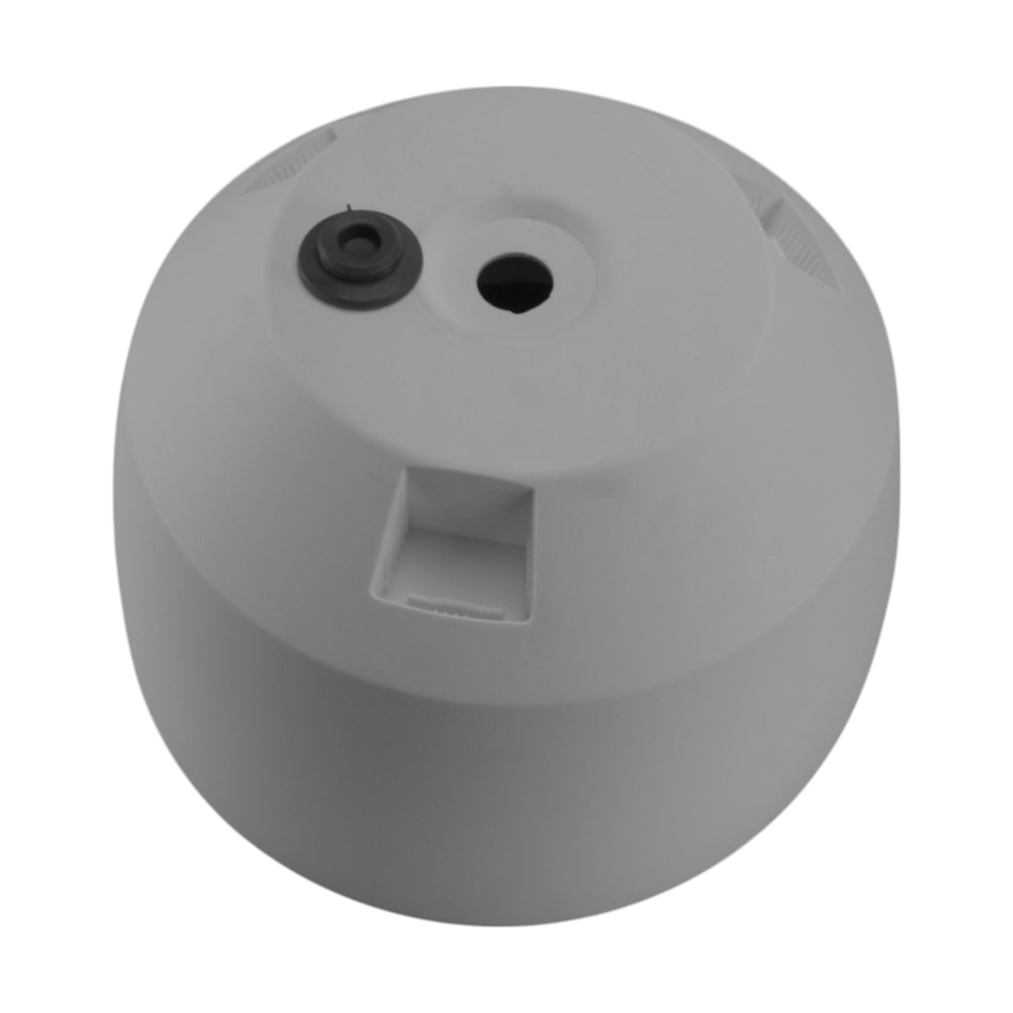 Roma Bowl Pot with Legs, Insert and Hole with Plug 240mm White