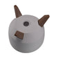 Roma Bowl Pot with Legs, Insert and Hole with Plug 330mm White