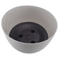 Roma Bowl Pot with Legs, Insert and Hole with Plug 290mm White