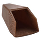 Roma Bowl Pot with Legs, Insert and Hole with Plug 290mm Black