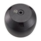 Roma Bowl Pot with Legs, Insert and Hole with Plug 290mm Black