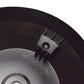 Roma Bowl Pot with Legs, Insert and Hole with Plug 290mm Black