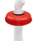 IBC Lid 225mm with 45 Degree Elbow and Filter