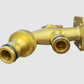 Brass Bib Tap Quick Connect and Hose Connector, Rooster Design