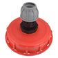 IBC 6-inch Cap Kit with 25mm MDPE Straight