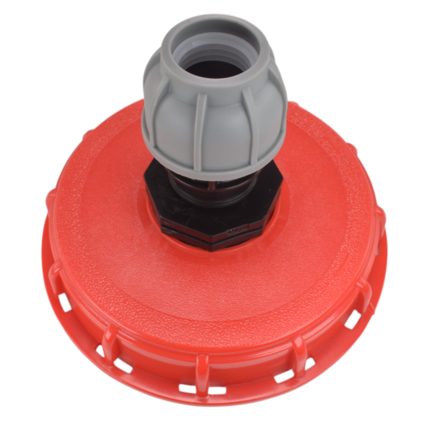 IBC 6-inch Cap Kit with 25mm MDPE Straight
