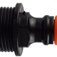 IBC 2” S60X6 Cap with Elbow Fitting, Large Plastic Valve and Male Quick Connector