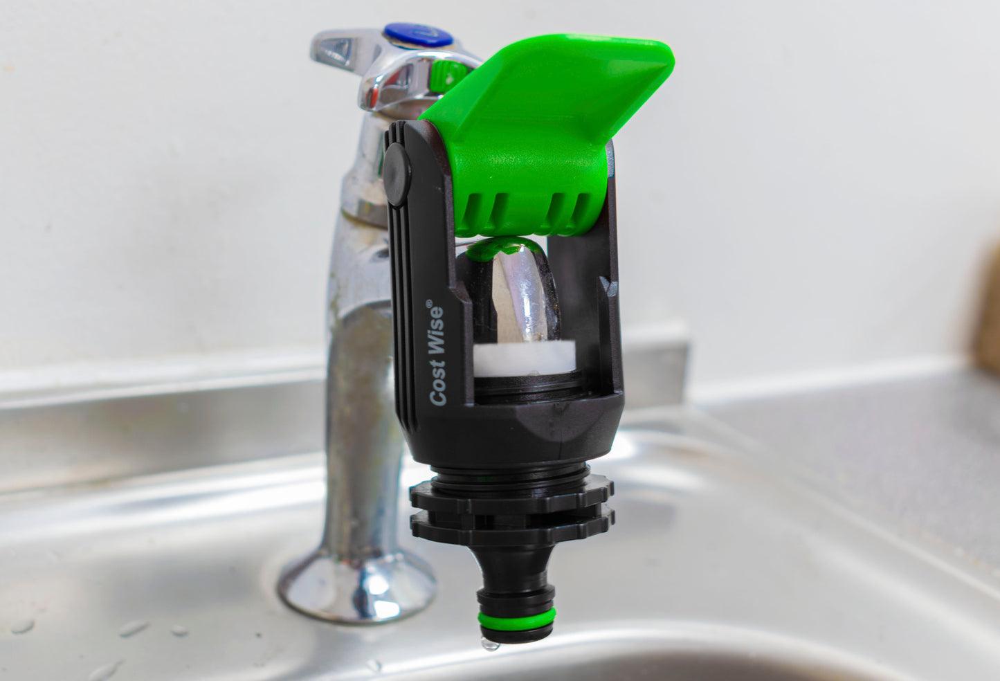 G/TAPCONKITCHEN001GREEN - KITCHEN TAP ADAPTER GREEN