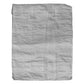Tarpaulin 50GSM Grey with 10 x Clip-On Eyelets Black