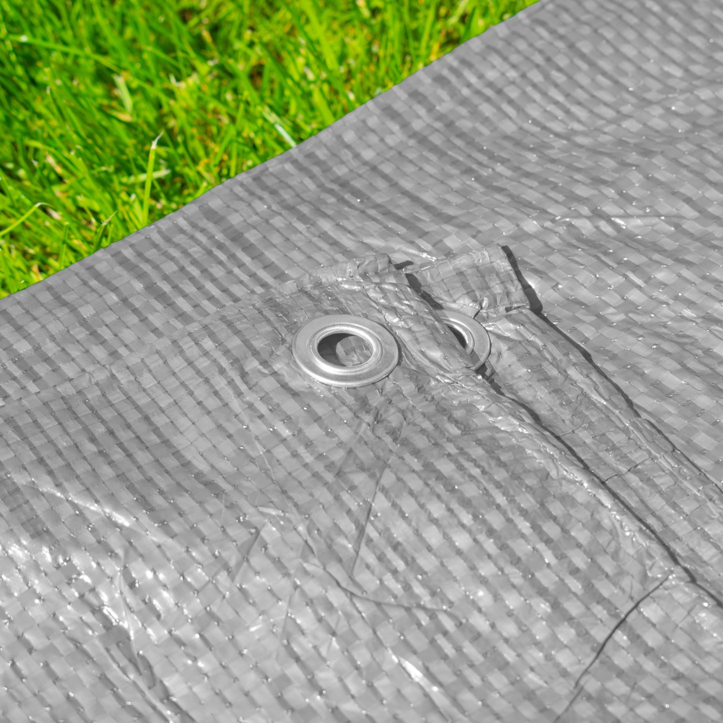 Gray S-Grade Tarpaulin 4m x 5m