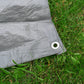 Gray S-Grade Tarpaulin 1m x 1m