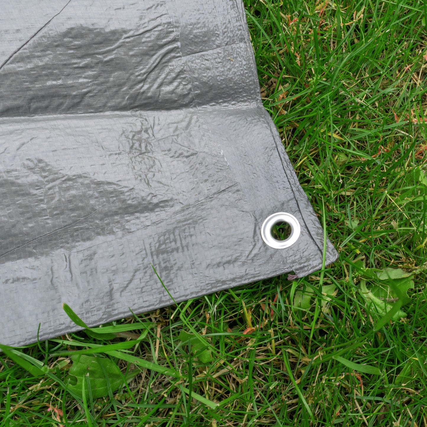 Gray S-Grade Tarpaulin 4m x 5m