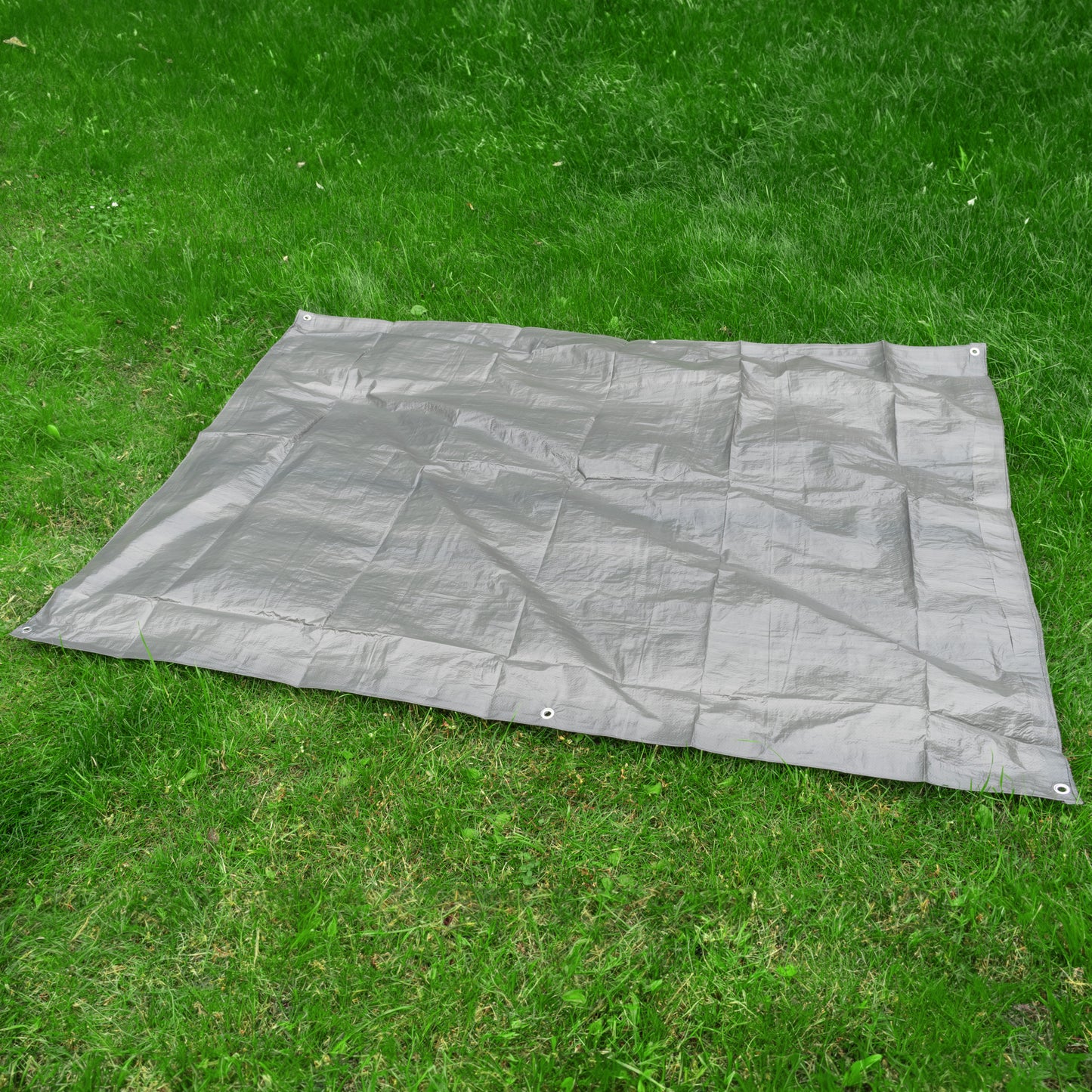 Gray S-Grade Tarpaulin 1m x 1m