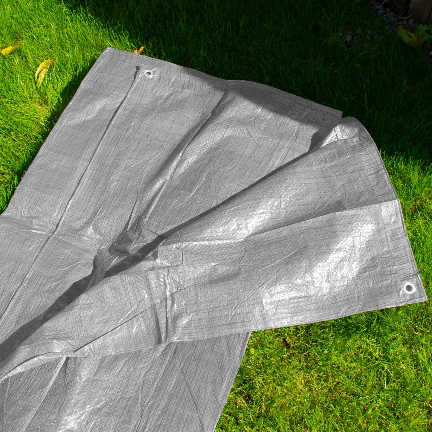 Gray S-Grade Tarpaulin 4m x 5m