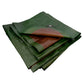 Green/Brown L-Grade Tarpaulin 5m x 6m