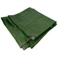 Green/Brown L-Grade Tarpaulin 5m x 6m