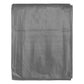 Tarpaulin 200GSM L-Grade Grey with 10 x Clip-On Eyelets Black