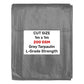 Grey L-Grade Tarpaulin 1m x 1m