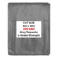 Grey L-Grade Tarpaulin 8m x 10m