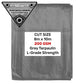 Grey L-Grade Tarpaulin 8m x 10m