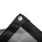 Black/Silver L-Grade Tarpaulin 4m x 6m