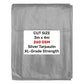Silver XL-Grade Tarpaulin 3m x 4m