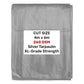 Silver XL-Grade Tarpaulin 4m x 6m