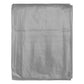 Tarpaulin 260GSM Silver/Black with 10 x Clip-On Eyelets Black
