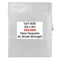 Clear XL-Grade Tarpaulin 2m x 4m