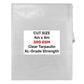 Clear XL-Grade Tarpaulin 4m x 4m