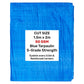 Blue S-Grade Tarpaulin 1.5m x 2m