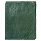 Tarpaulin 50GSM Green with 10 x Clip-On Eyelets Black