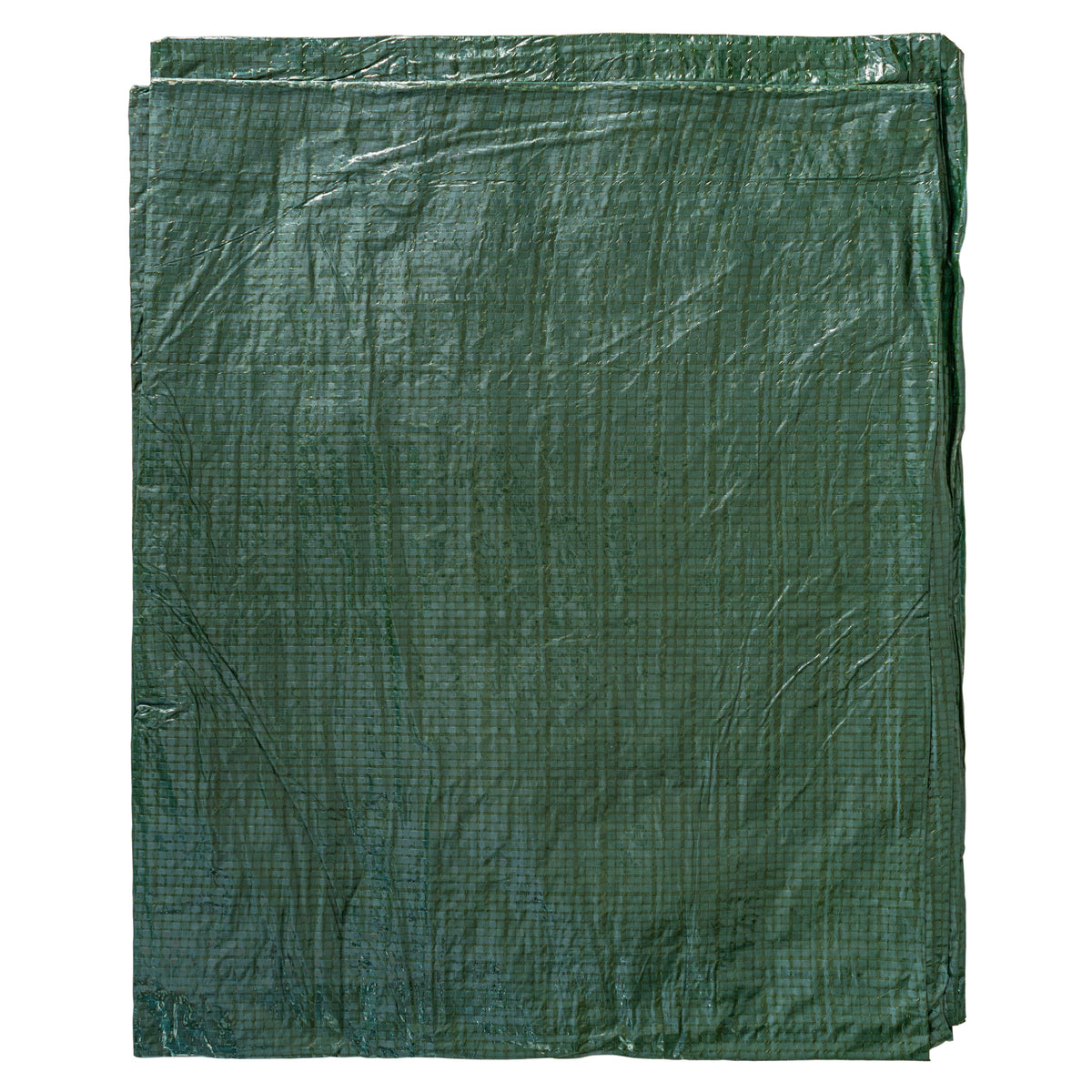 Tarpaulin 50GSM Green with 10 x Clip-On Eyelets Black