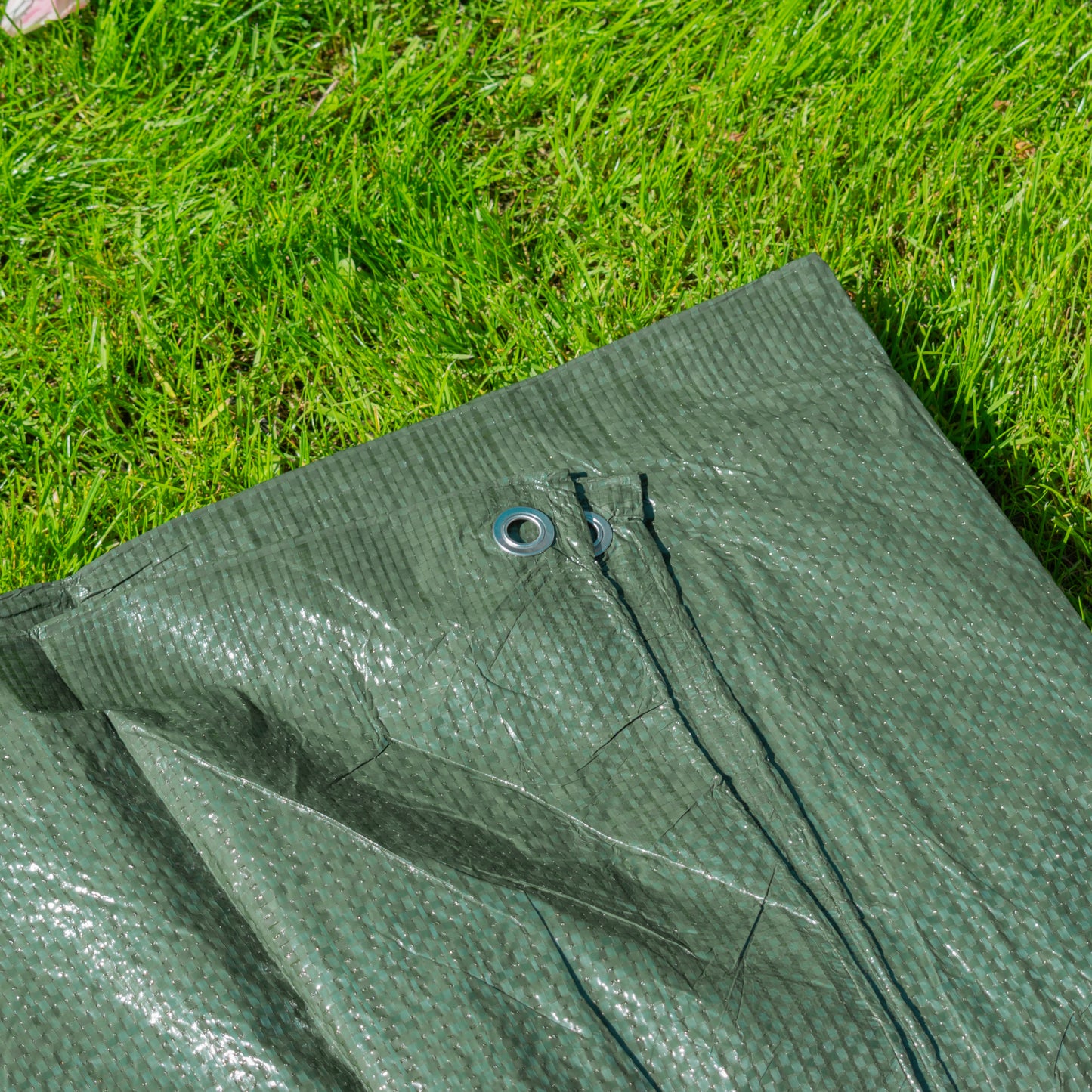 Green S-Grade Tarpaulin 2m x 2m