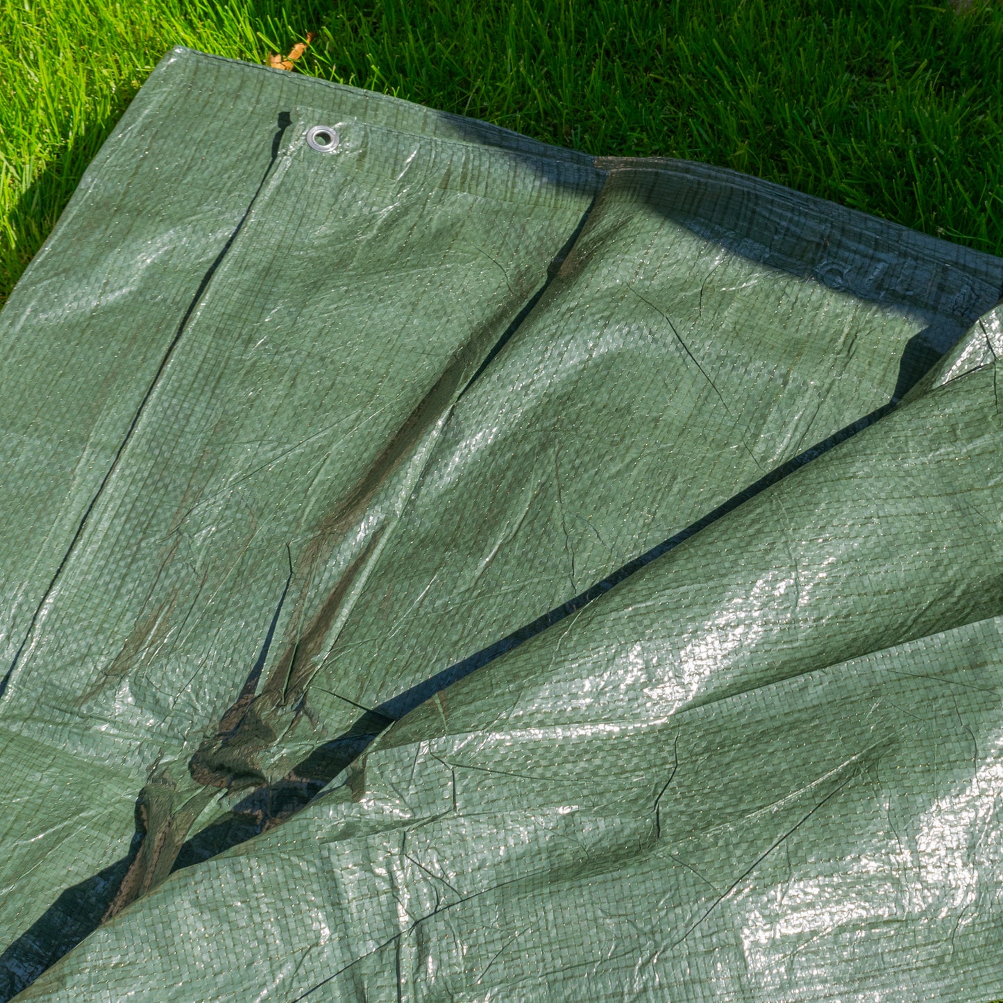 Green S-Grade Tarpaulin 3m x 5m