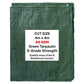 Green S-Grade Tarpaulin 4m x 4m