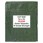 Green M-Grade Tarpaulin 1m x 1m