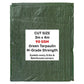 Green M-Grade Tarpaulin 3m x 4m