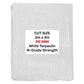 White M-Grade Tarpaulin 2m x 3m