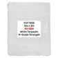 White M-Grade Tarpaulin 3m x 3m