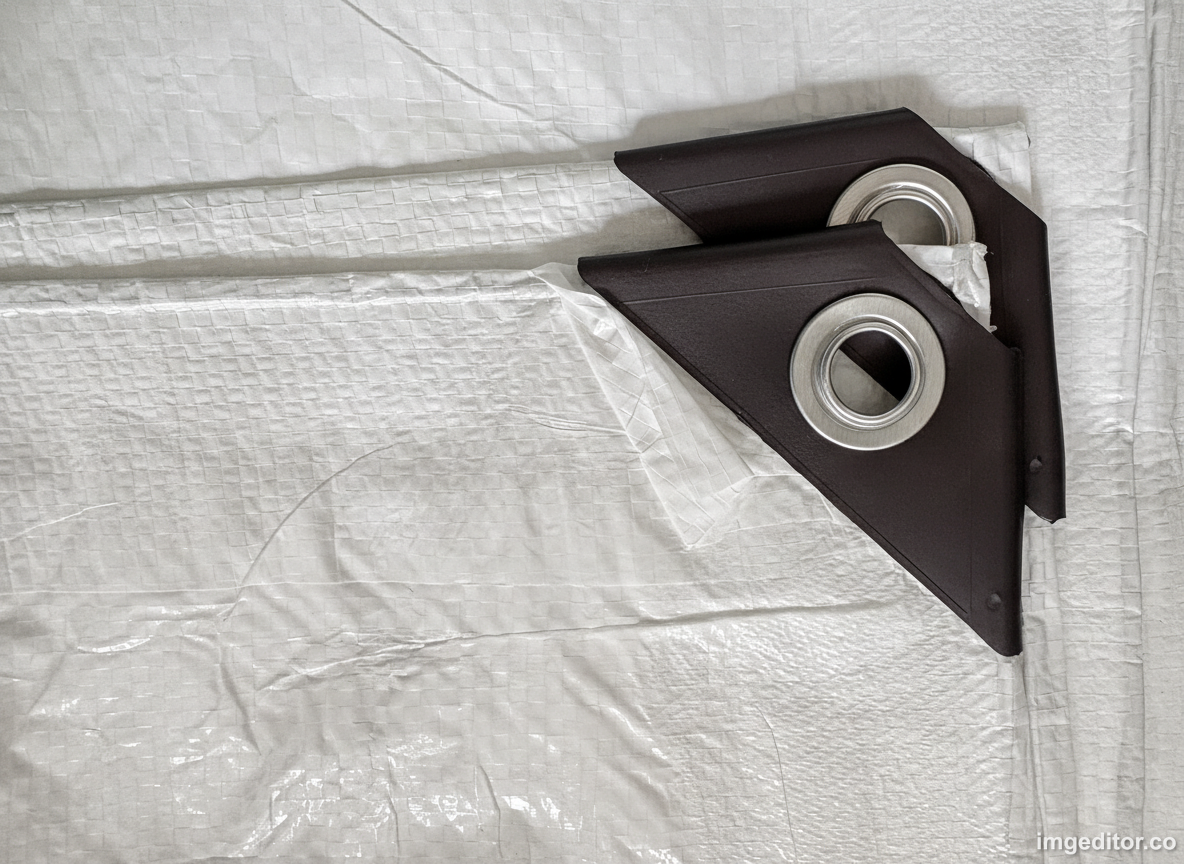 White M-Grade Tarpaulin 5m x 8m