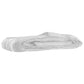 Tarpaulin 90GSM White with 10 x Clip-On Eyelets Black