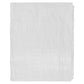White M-Grade Tarpaulin with 10 x 6" Bungee Balls (Black) and 10 x Screw Type Tarp Clips
