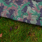 Camouflage M-Grade Tarpaulin 5m x 6m BRADAS