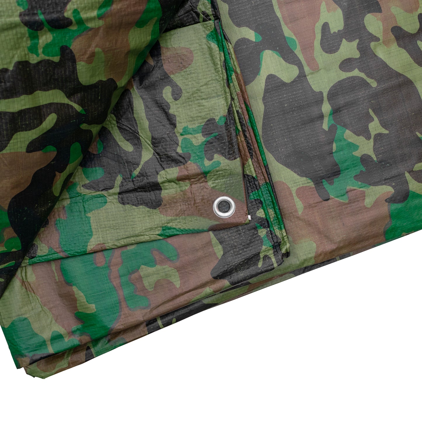 Camouflage M-Grade Tarpaulin 2m x 3m