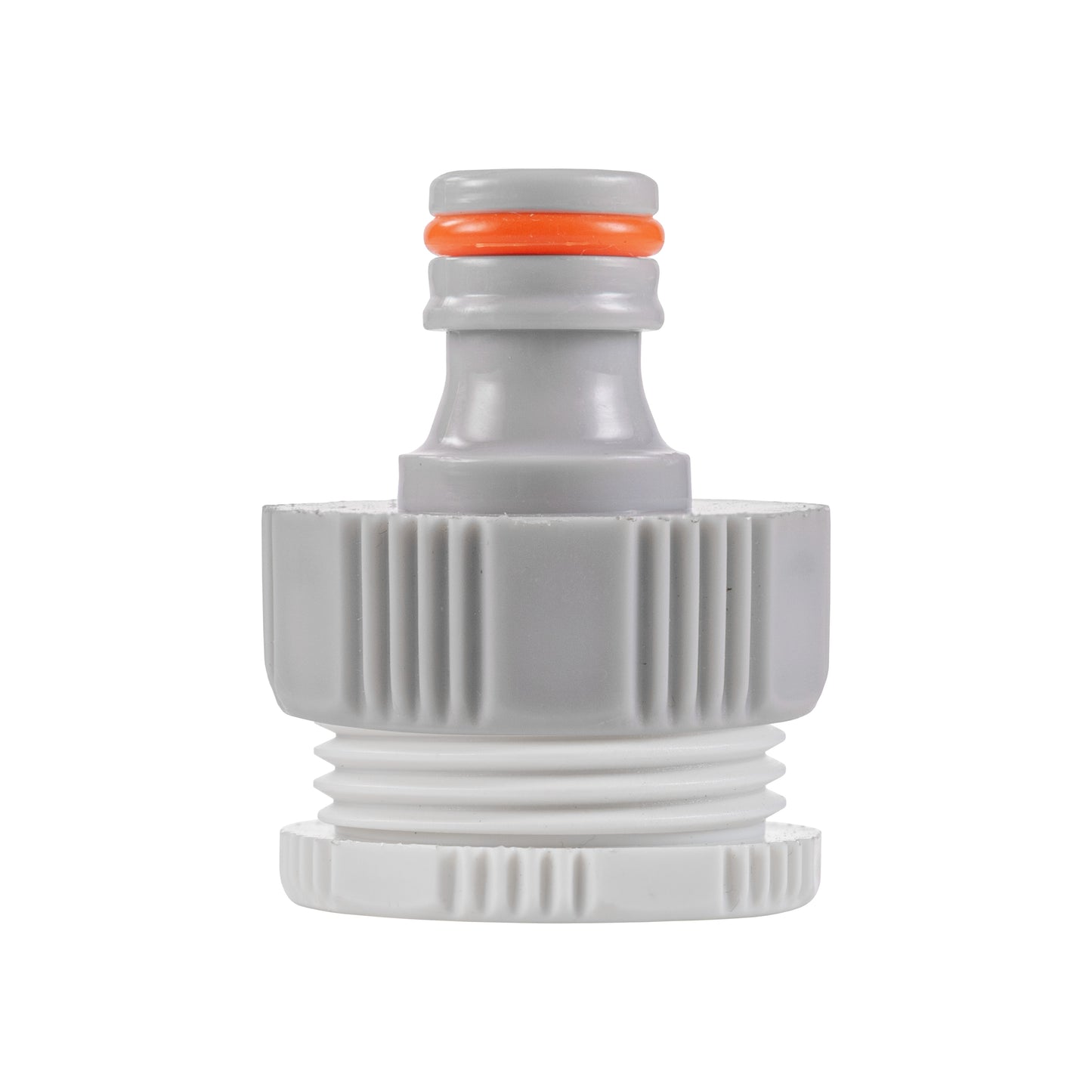 Female Tap Connector 1" or 3/4" BSP Female, Gray/White