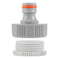 Female Tap Connector 1" or 3/4" BSP Female, Gray/White
