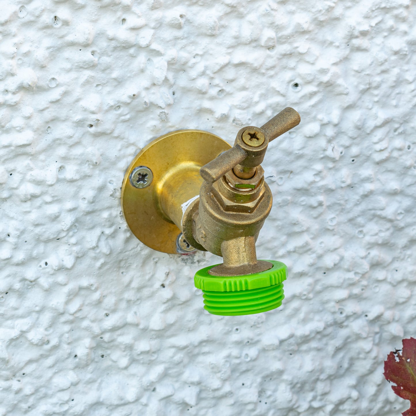 Female Tap Connector 1" or 3/4" BSP Female, Green/Gray